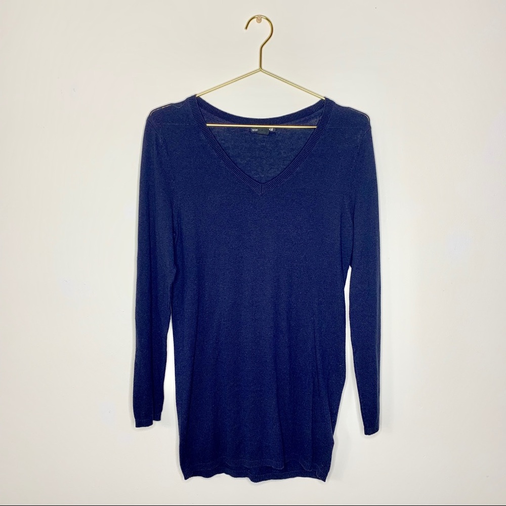 H&M • Navy Blue Sweater Dress
